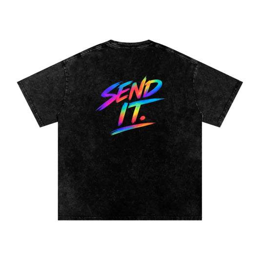TBH Send It Edge Oversized Washed T-Shirt