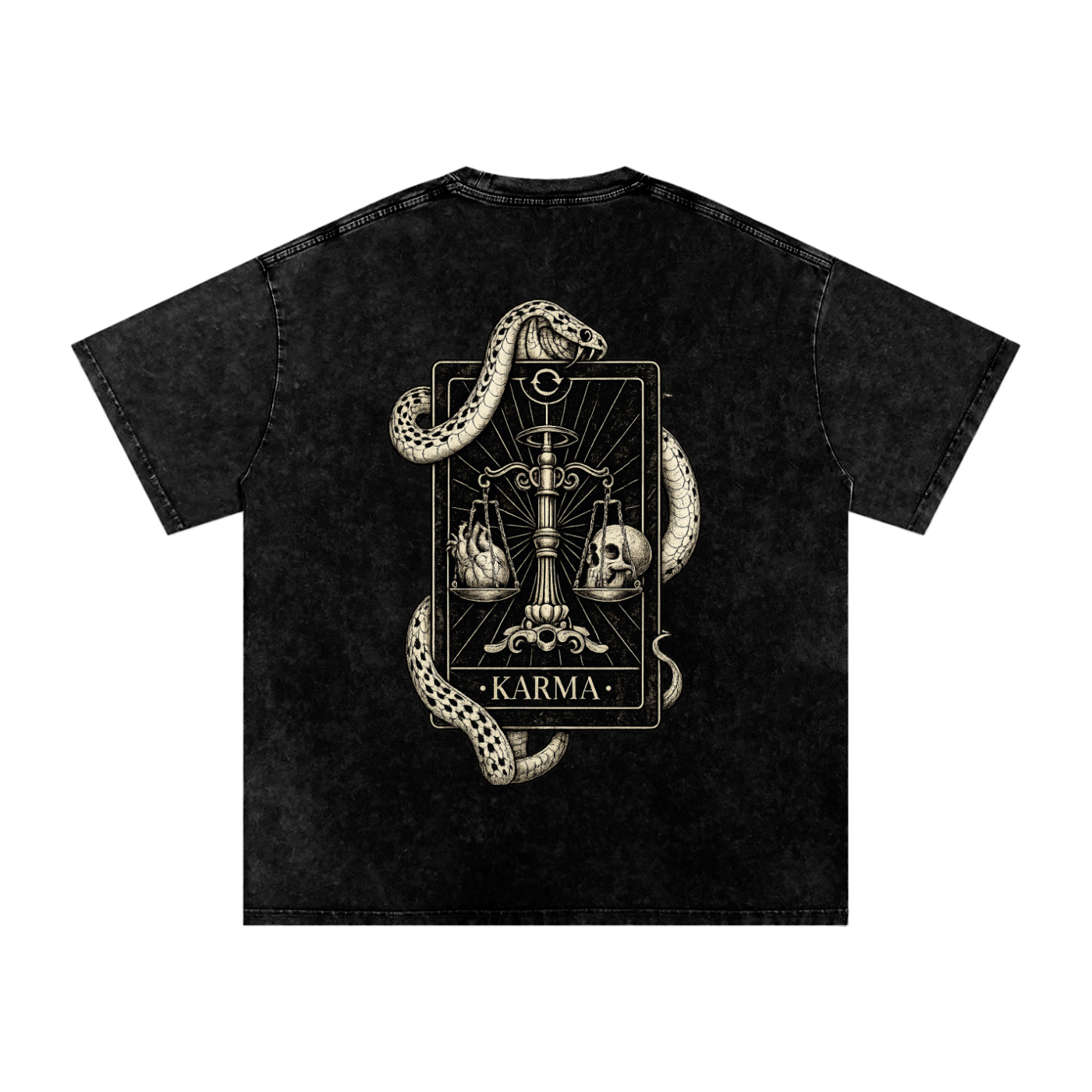 TBH Karma Salty Oversized Washed T-Shirt