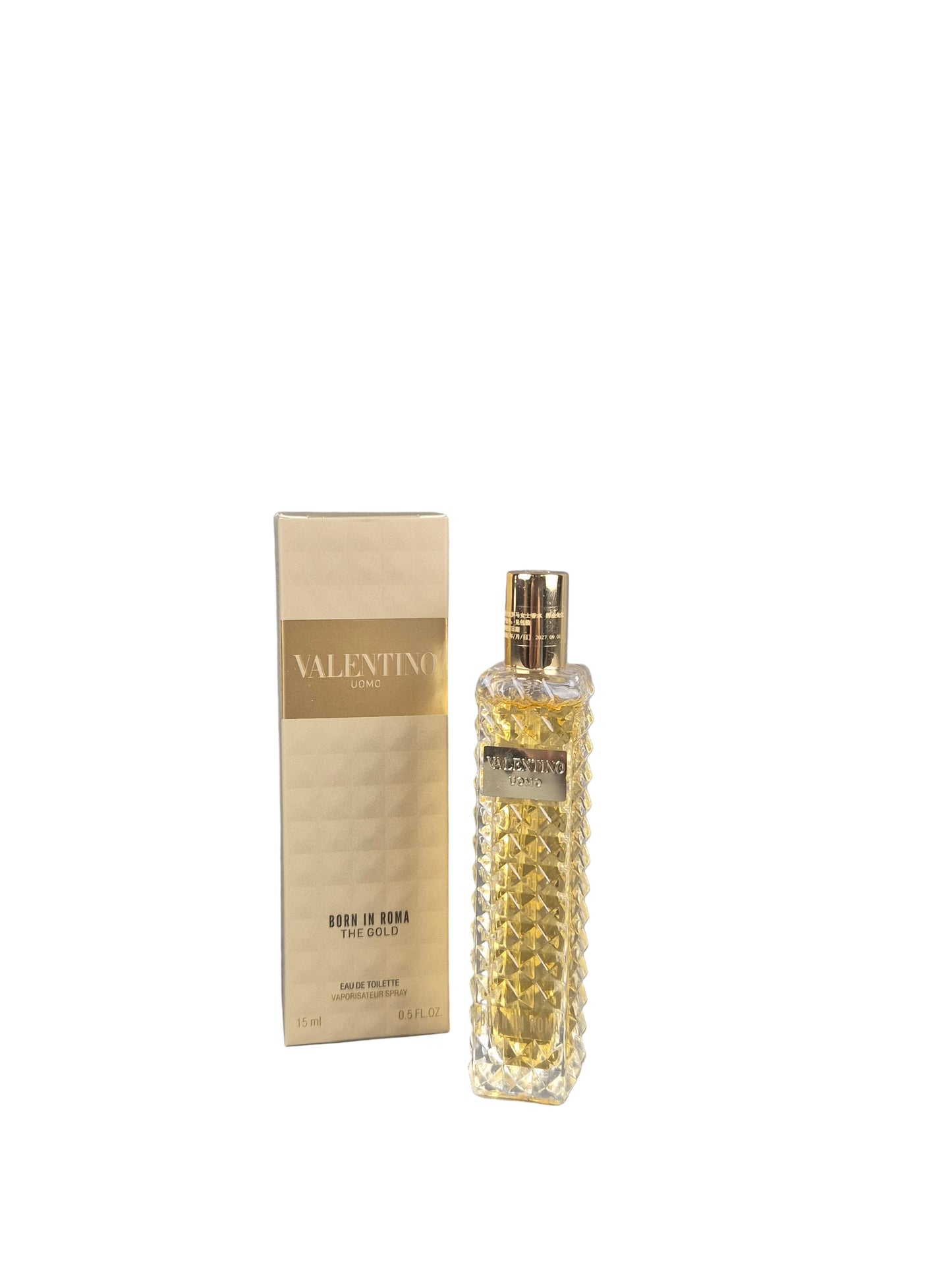 Valentino Uomo Born In Roma The Gold Eau De Toilette 15mL Men's Cologne