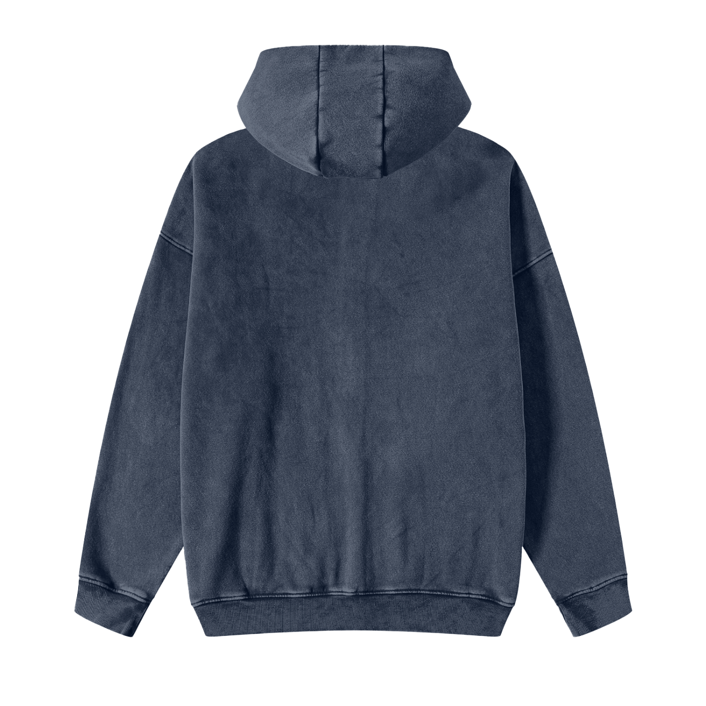 Snow Washed TBH Zip-Through Fleece Hoodie