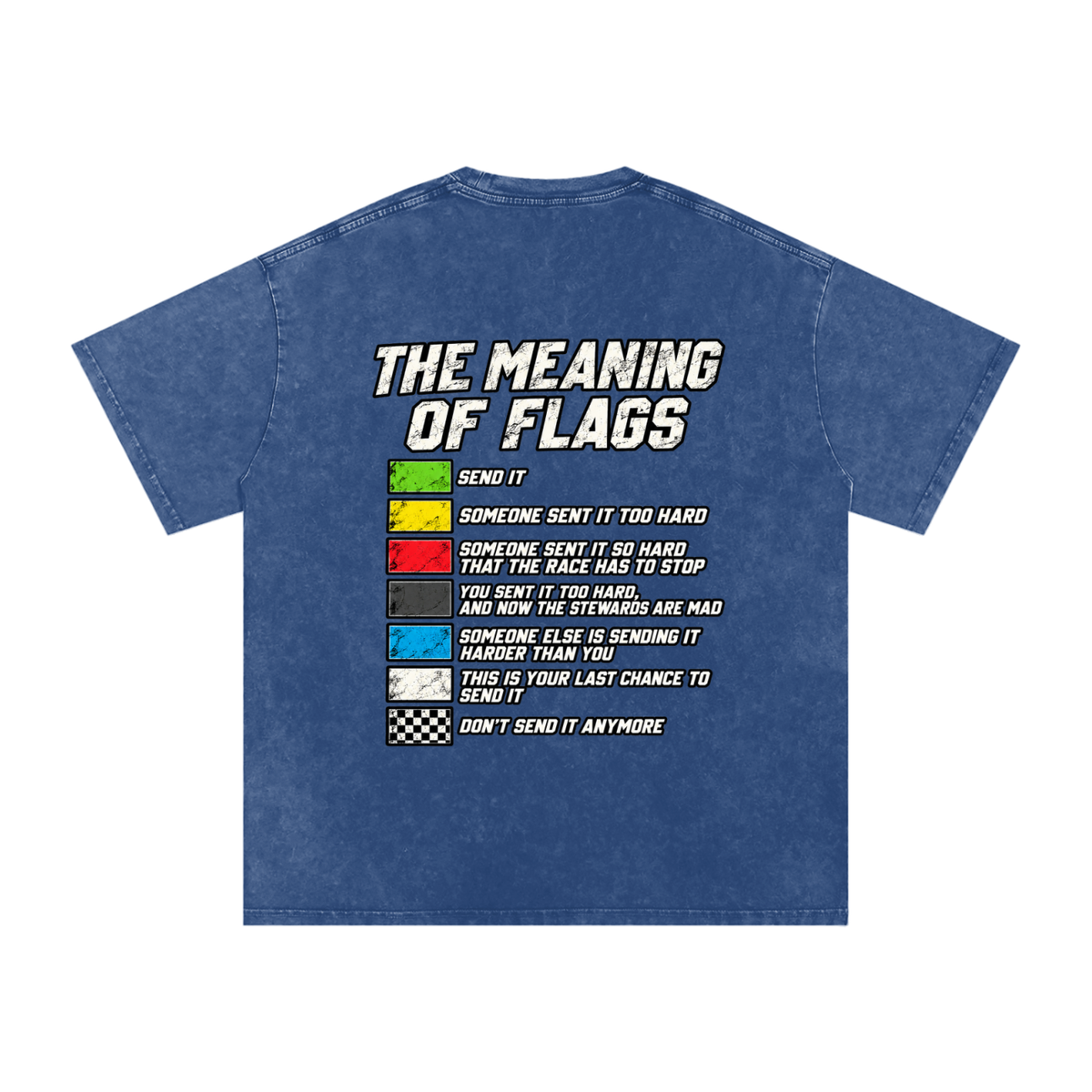 The Meaning of Flags Tee - Snow Washed