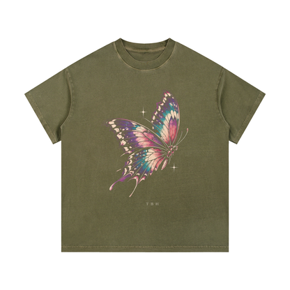 TBH Butterfly Washed Tee