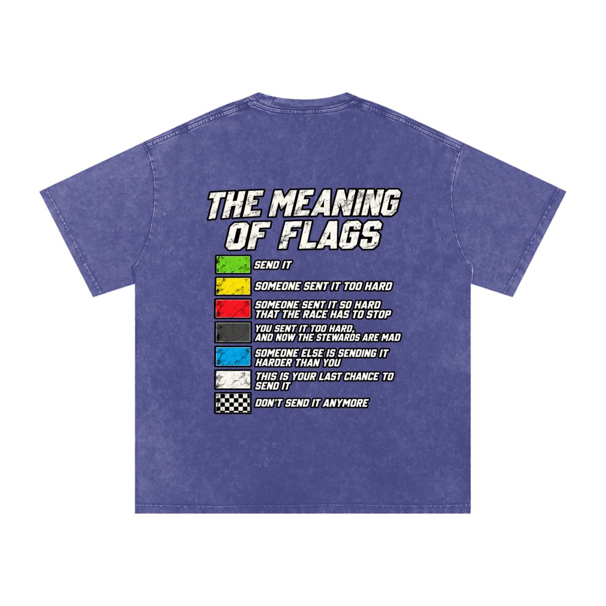 The Meaning of Flags Tee - Snow Washed