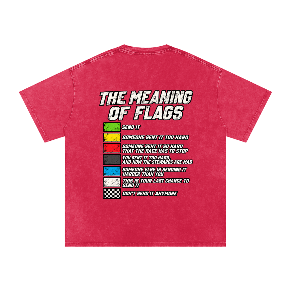 The Meaning of Flags Tee - Snow Washed