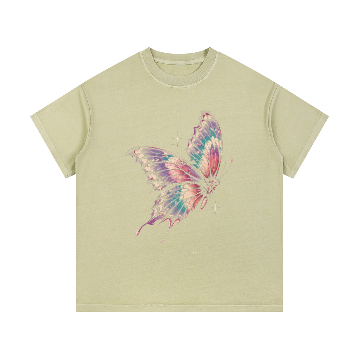 TBH Butterfly Washed Tee