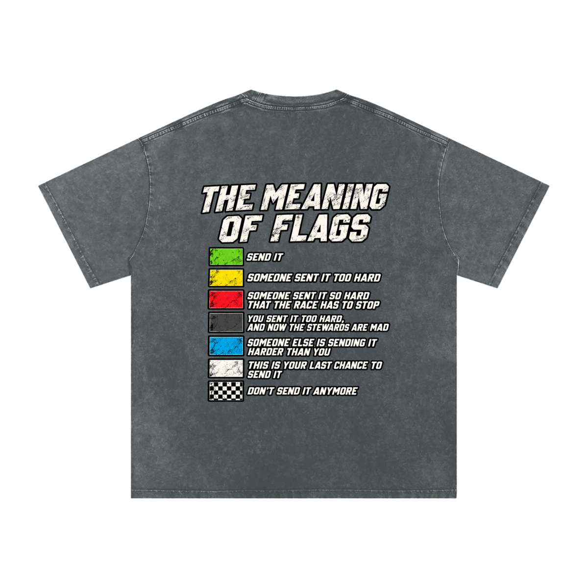 The Meaning of Flags Tee - Snow Washed