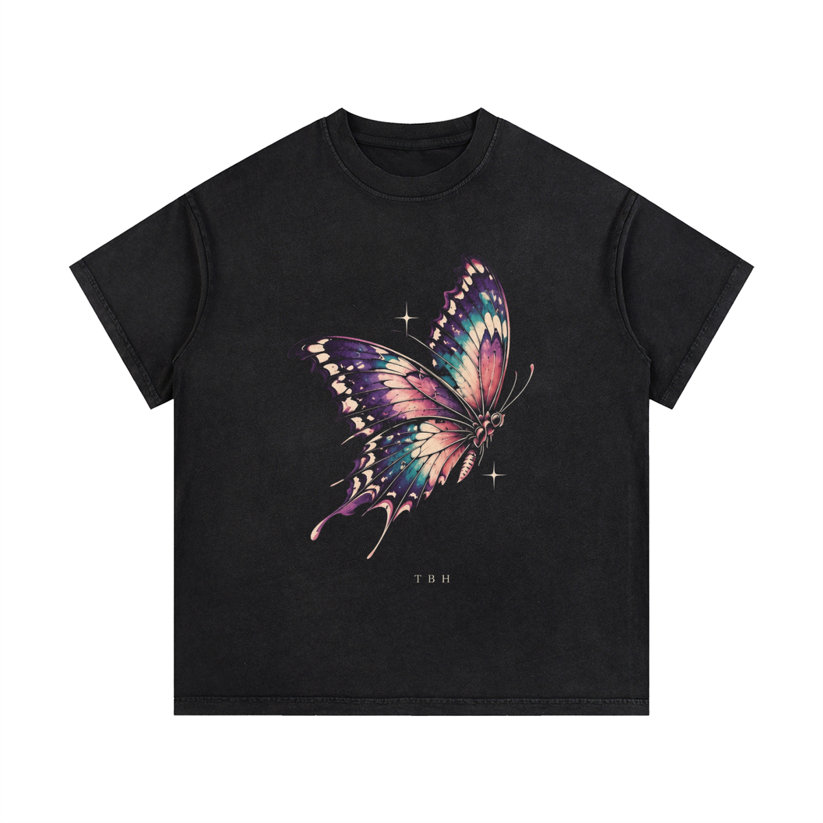 TBH Butterfly Washed Tee
