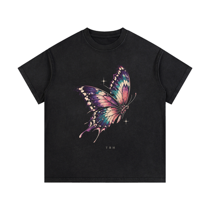 TBH Butterfly Washed Tee