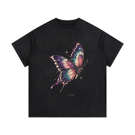 TBH Butterfly Washed Tee