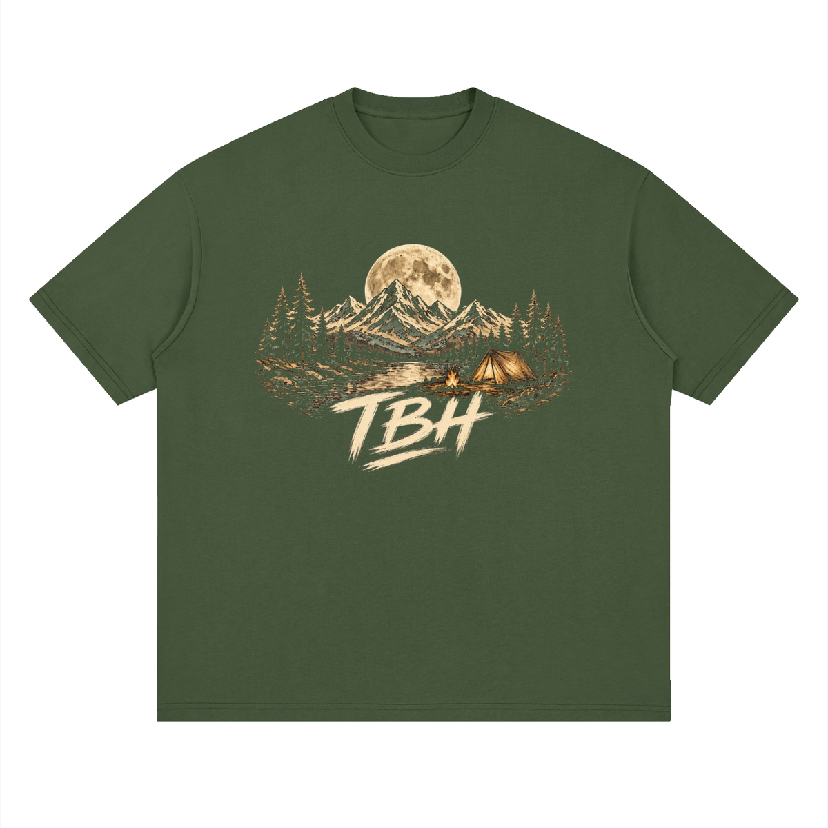 TBH Live Outside Moonlight Tee