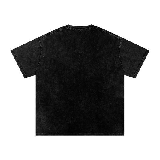 TBH Black Salty Oversized Washed T-Shirt