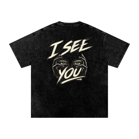 TBH I See You Salty Oversized Washed T-Shirt