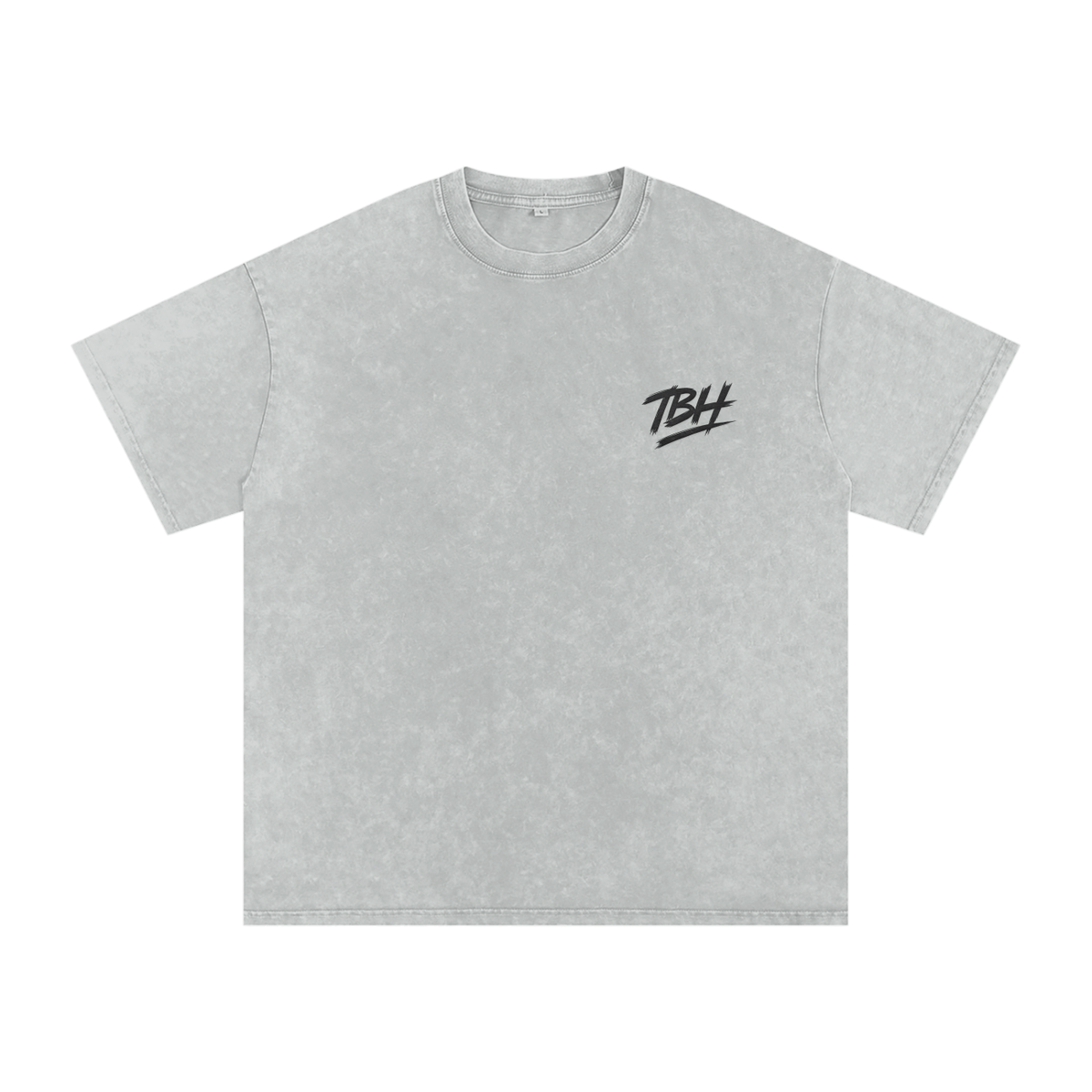 TBH Snow Washed Oversized Cotton T-Shirt Unisex