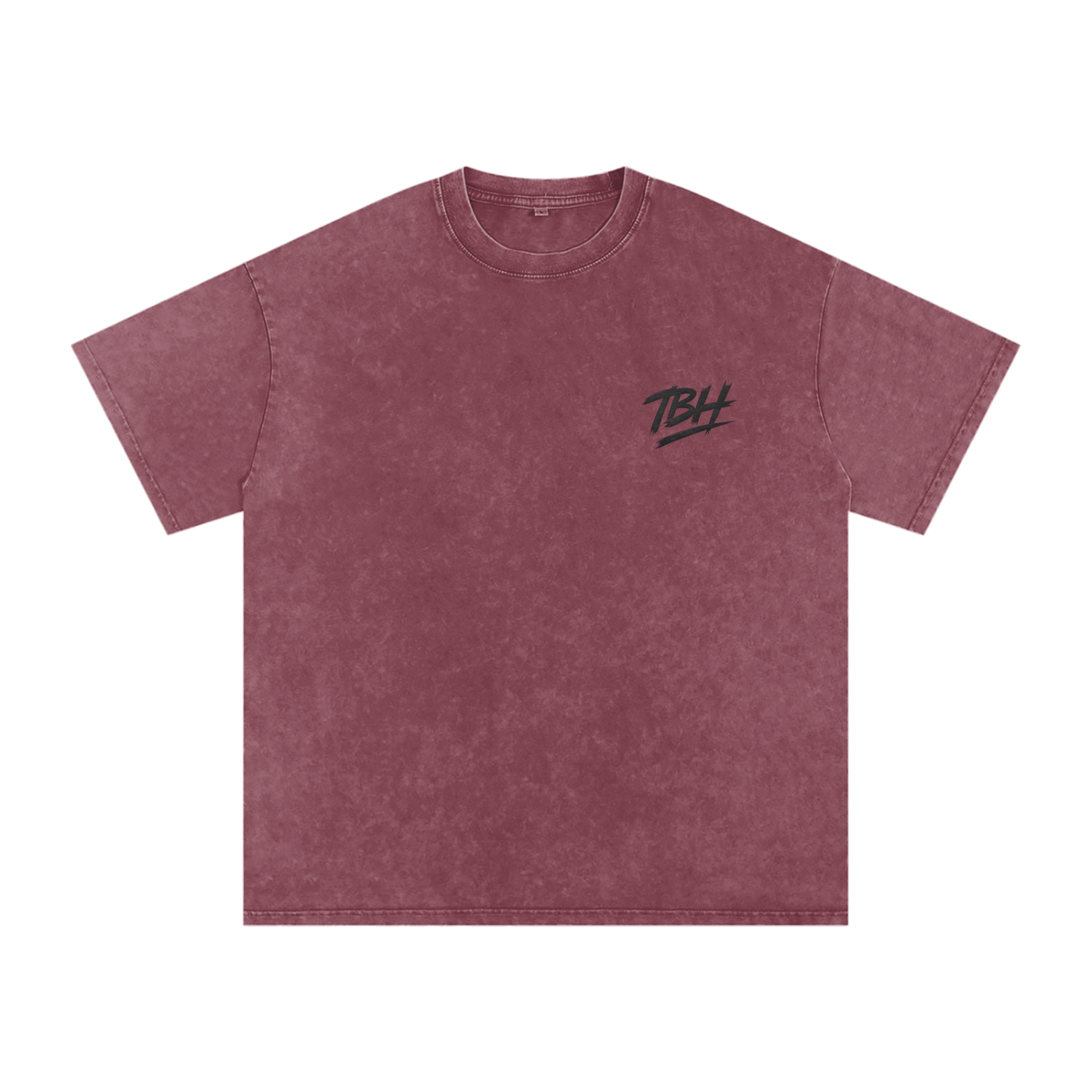 TBH Snow Washed Oversized Cotton T-Shirt Unisex