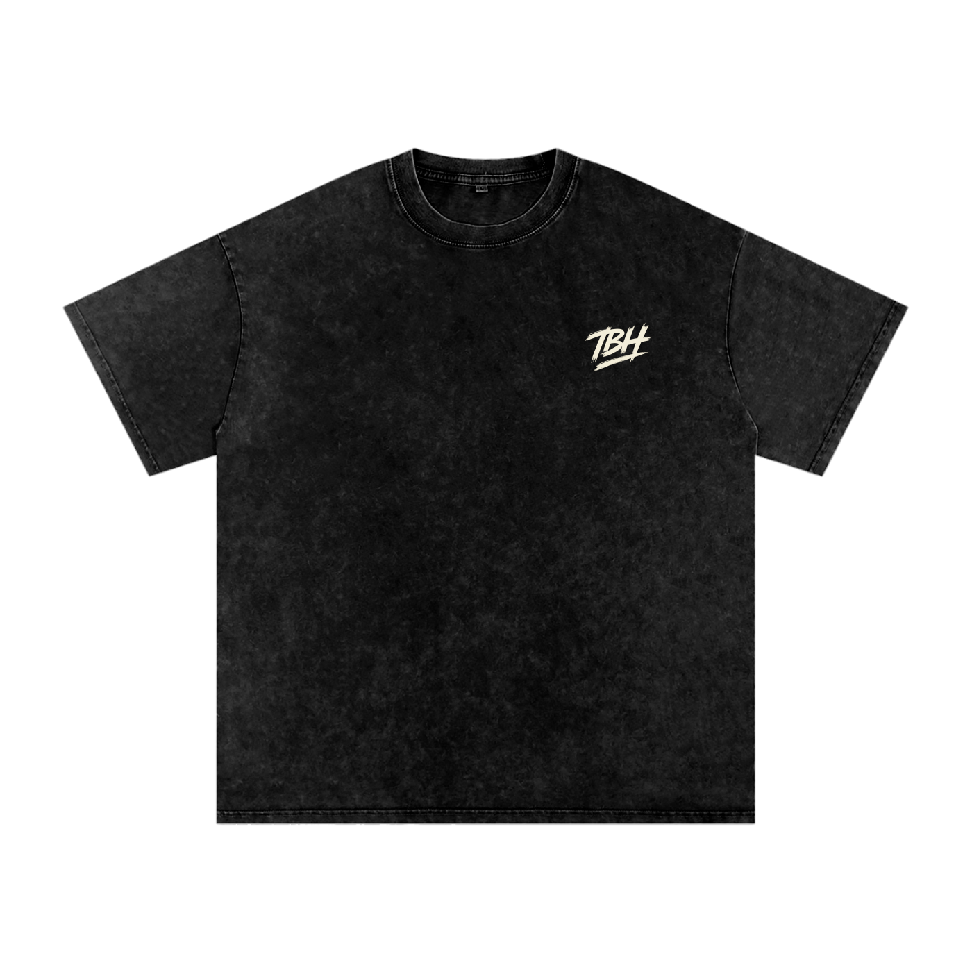 TBH Black Salty Oversized Washed T-Shirt