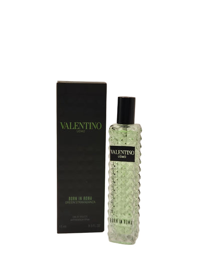 Valentino Uomo Born In Roma Green Stravaganza 15mL Travel Size Cologne