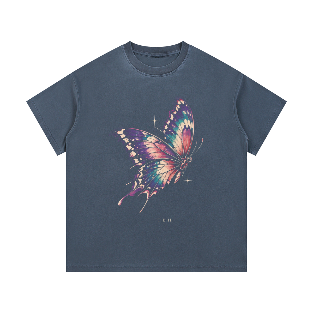 TBH Butterfly Washed Tee