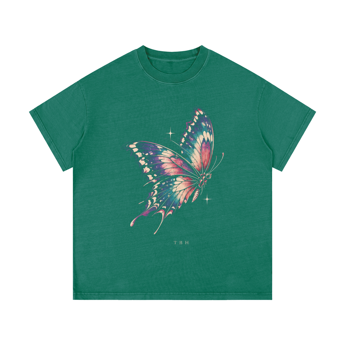 TBH Butterfly Washed Tee