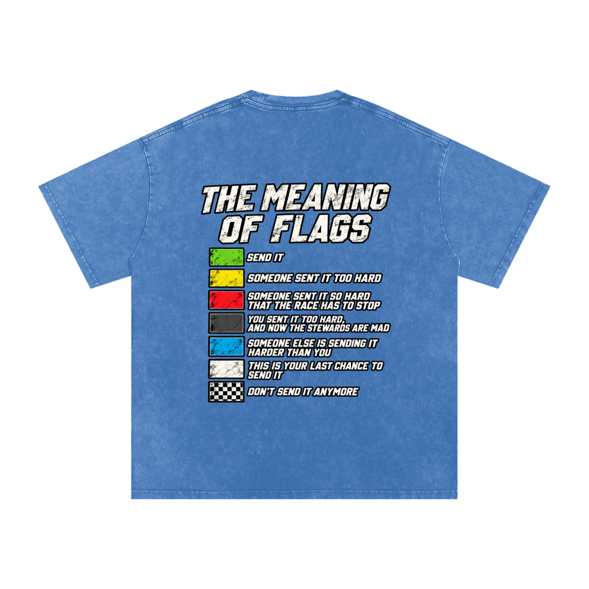 The Meaning of Flags Tee - Snow Washed
